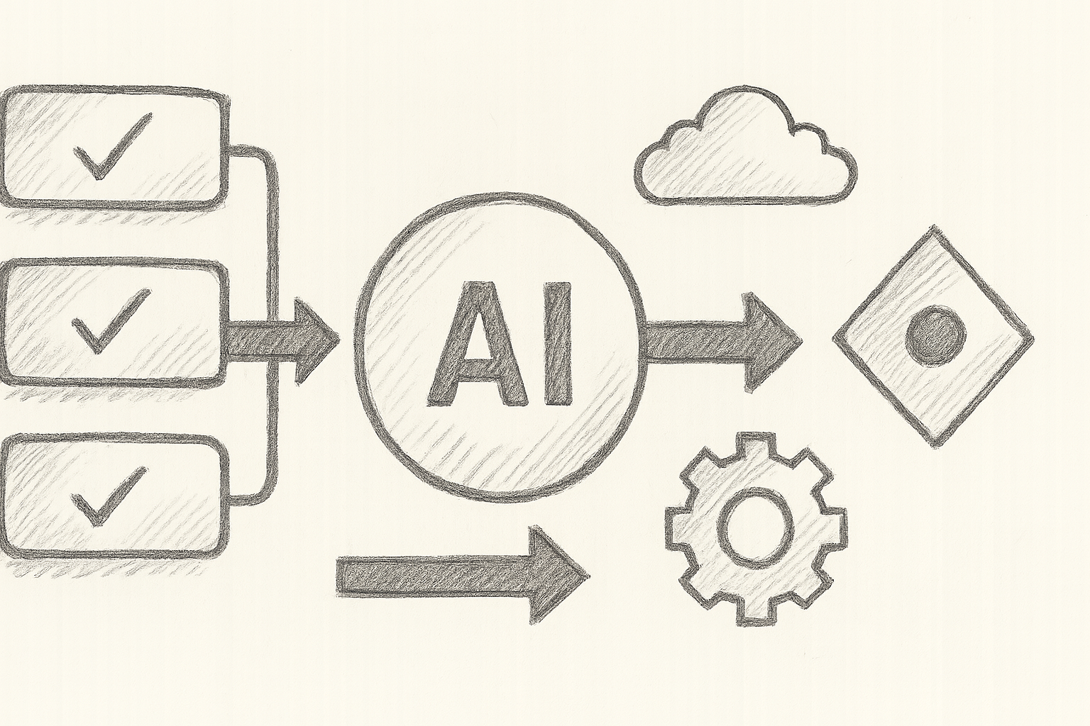 Infographic showing AI’s role in CI/CD pipeline optimisation, including adaptive test selection, risk scoring, release timing, and self-healing automation