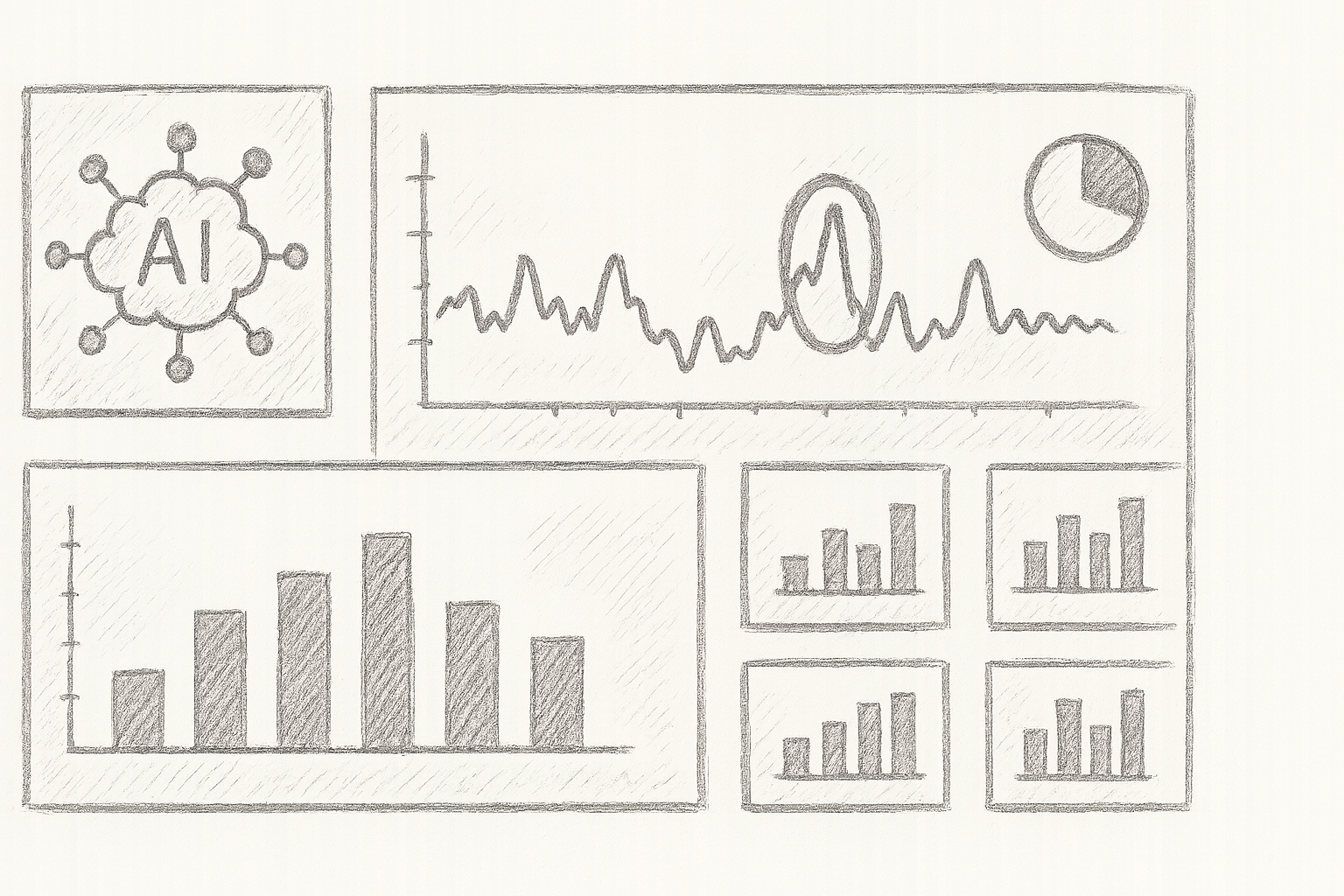 illustration of AI behavioural anomaly detection dashboard