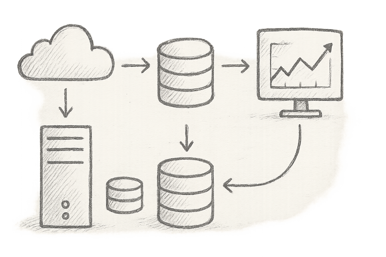 illustration of open-source observability architecture