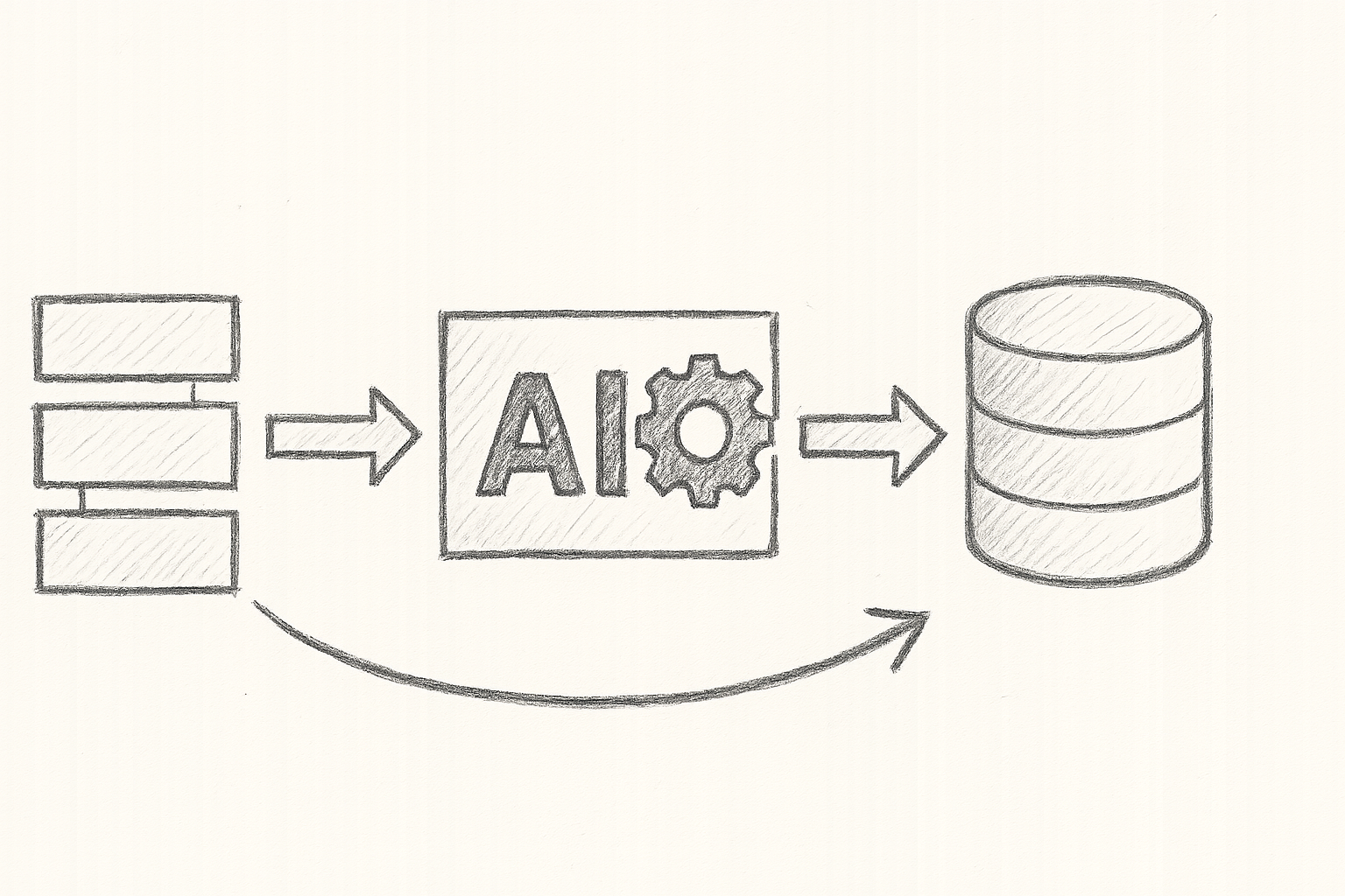 Diagram illustrating AI-powered code analysis integration in a CI/CD pipeline